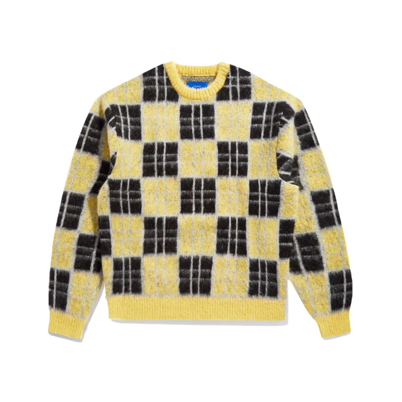 Checkered Mohair Sweater sold by Awake