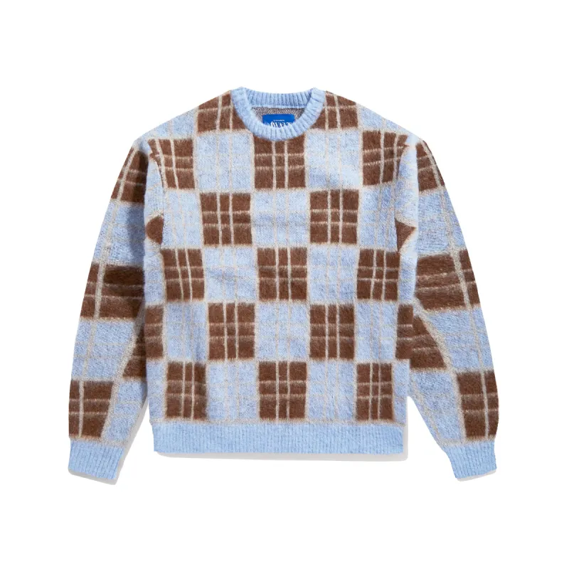 Checkered Mohair Sweater sold by Awake