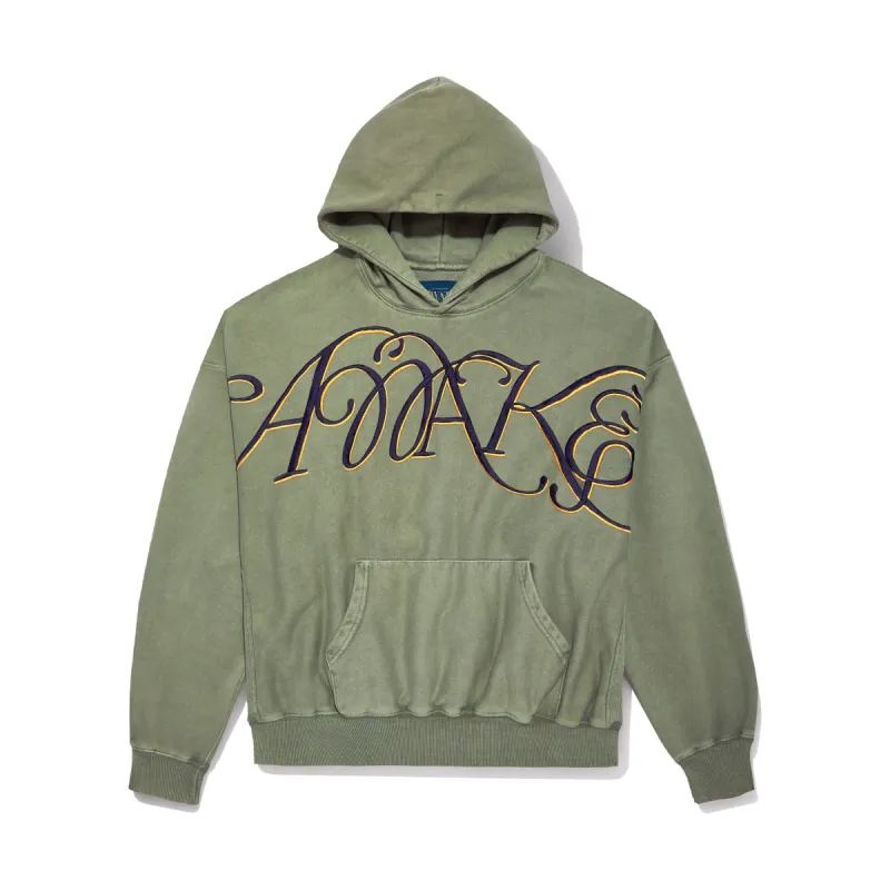 Script Embroidered Hoodie sold by Awake