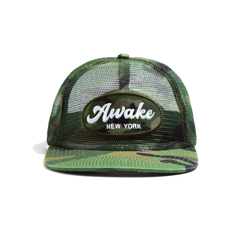 Logo Patch Mesh Trucker Hat made by Awake