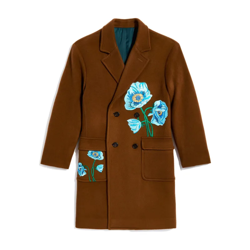 Floral Oversized Overcoat made by Awake