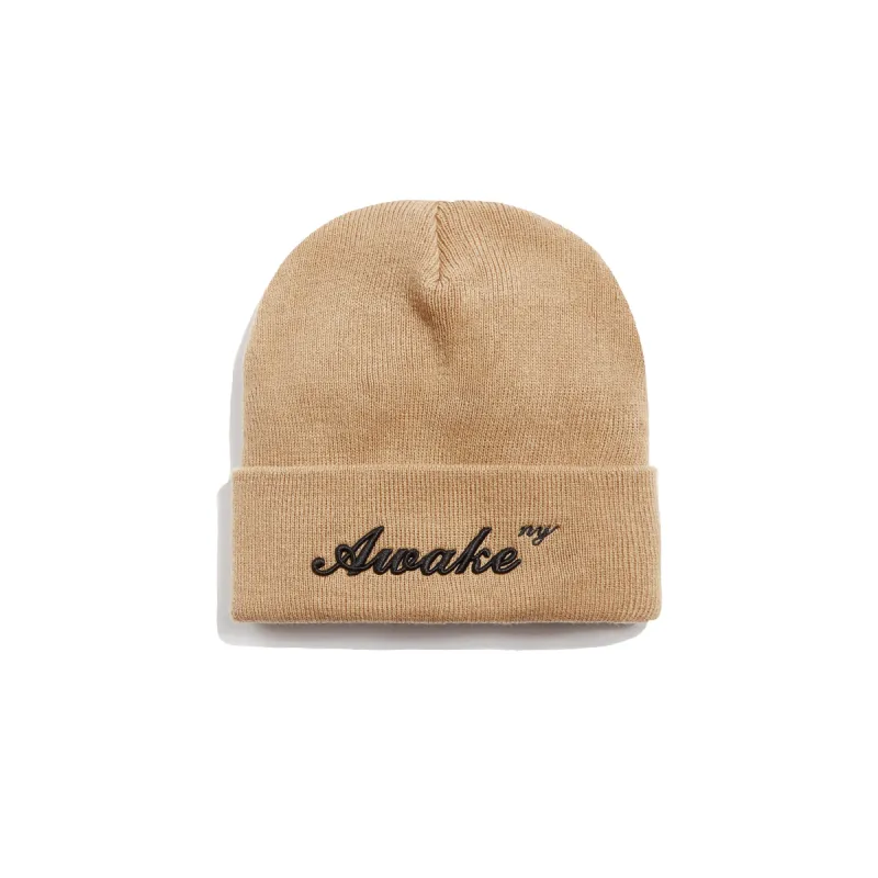 Awake Script Logo Beanie sold by Awake