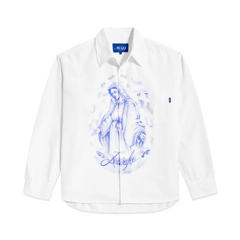 Santa Maria Oxford Shirt made by Awake