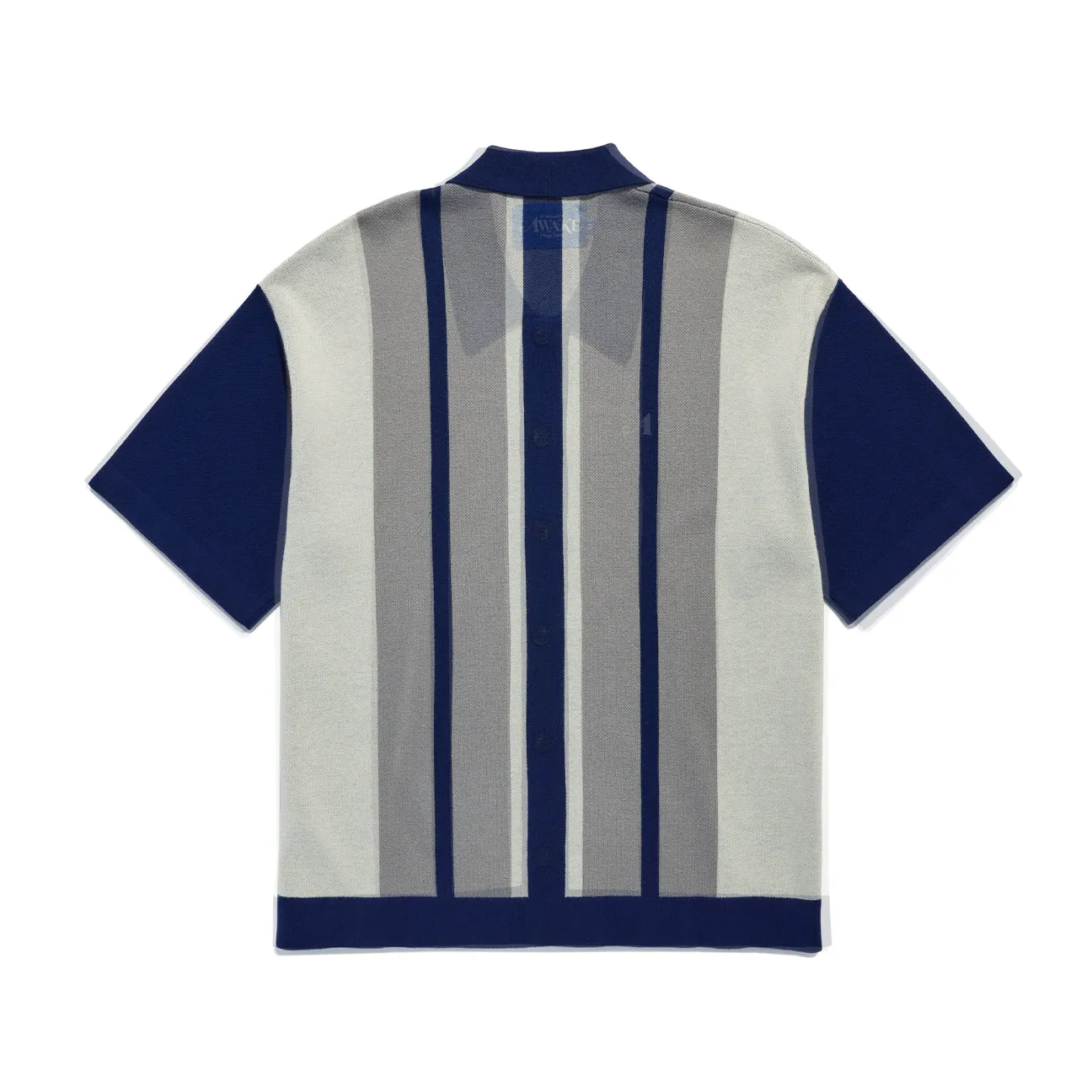 Contrast Embroidered S/S Cardigan sold by Awake product image thumbnail 2