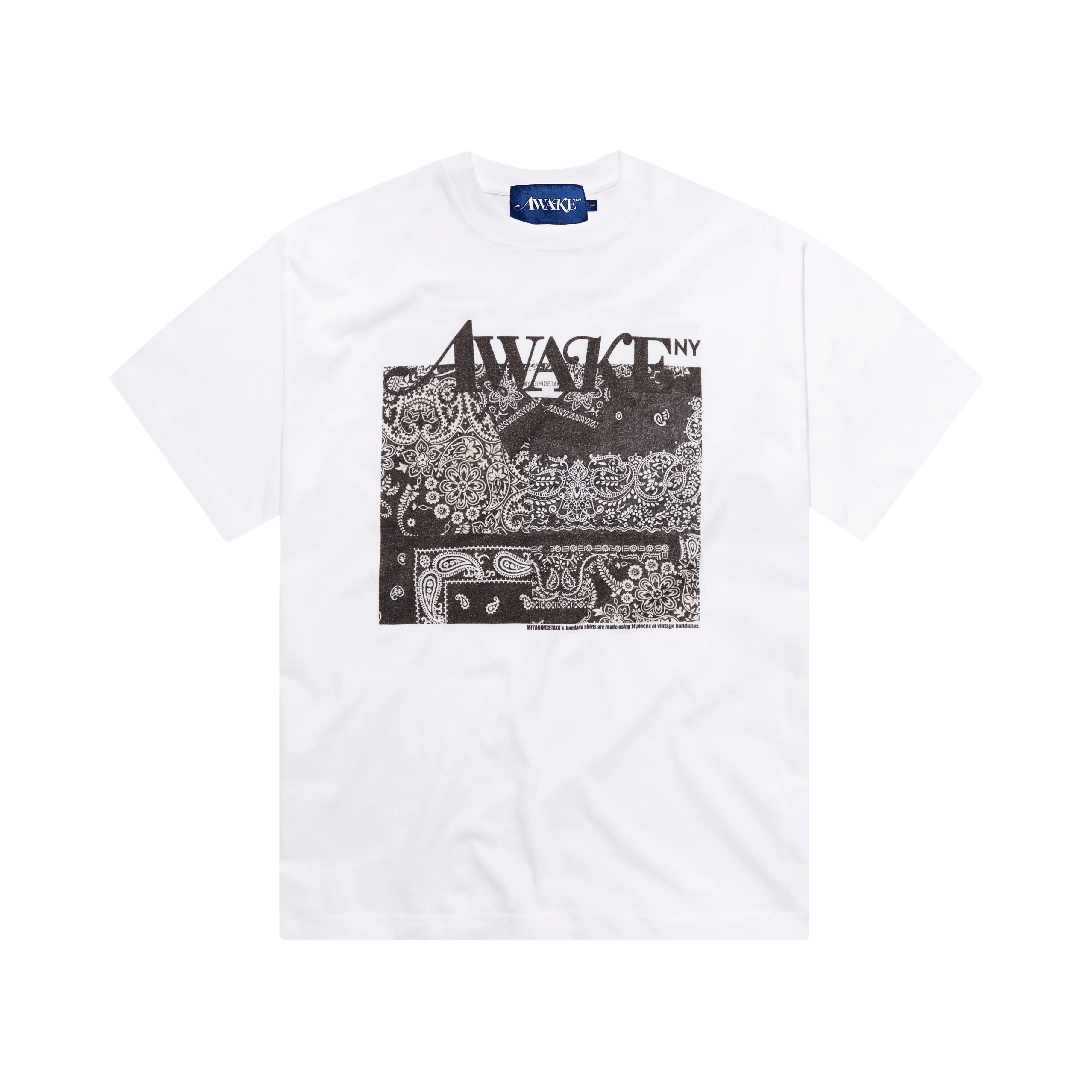 Awake NY & MIYAGIHIDETAKA Bandana Tee sold by Awake