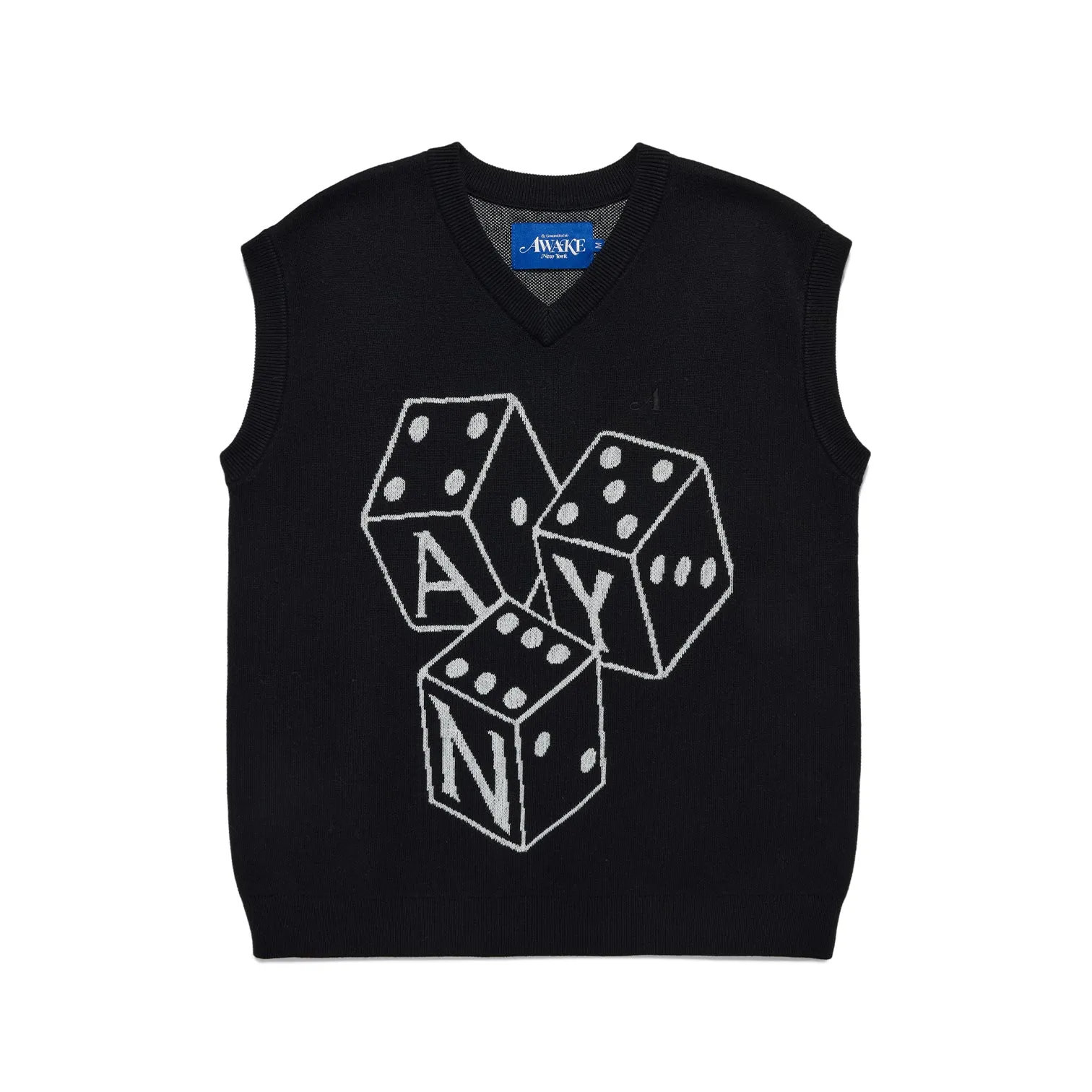 Dice Mohair Sweater Vest sold by Awake