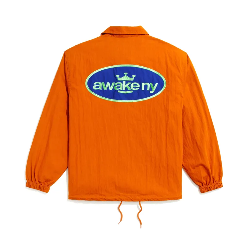 King Logo Twill Coaches Jacket sold by Awake