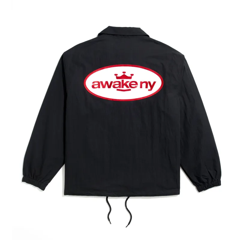 King Logo Twill Coaches Jacket sold by Awake