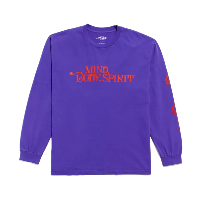 Mind Body Spirit L/S Tee made by Awake
