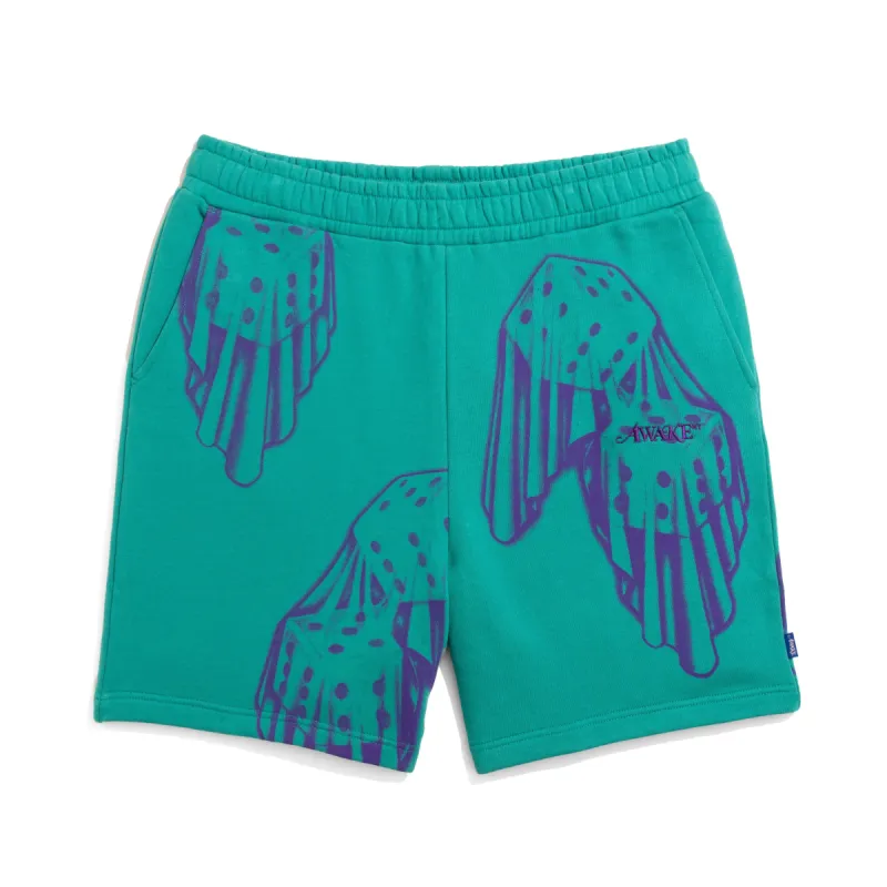 Dice Print Sweatshort made by Awake