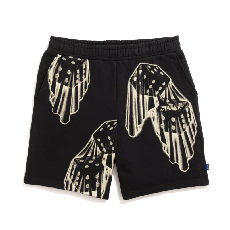 Dice Print Sweatshort made by Awake