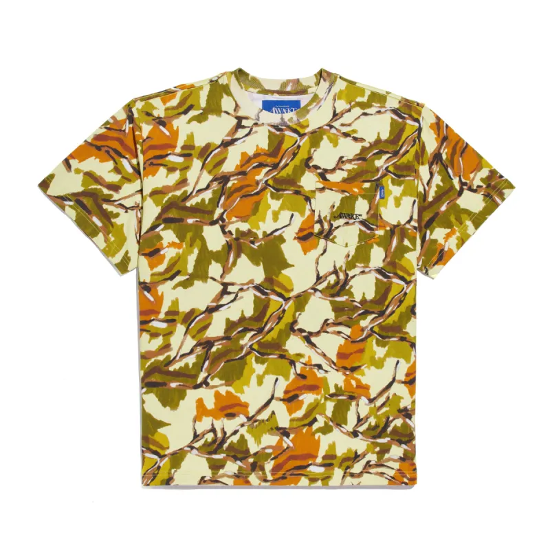 Classic Logo Embroidered Pocket Tee sold by Awake