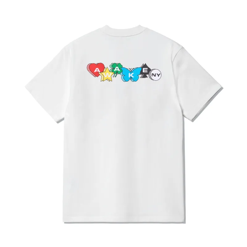 Charm Logo Tee sold by Awake