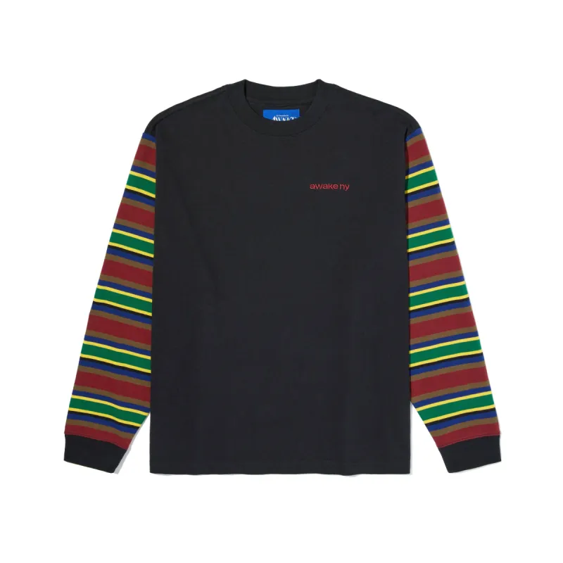 Continental Stripe L/S Tee sold by Awake