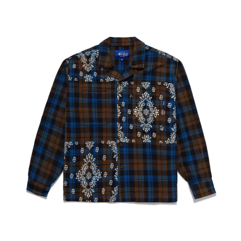 Paisley Printed Flannel Shirt sold by Awake