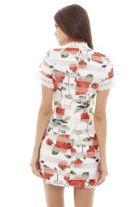 Rose Printed Mini Dress sold by AX Paris