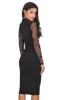Black Sequin Sleeved Dress sold by AX Paris