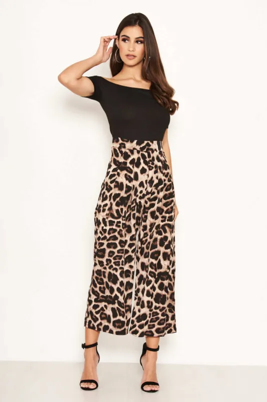 2 in 1 Leopard Print Jumpsuit sold by AX Paris
