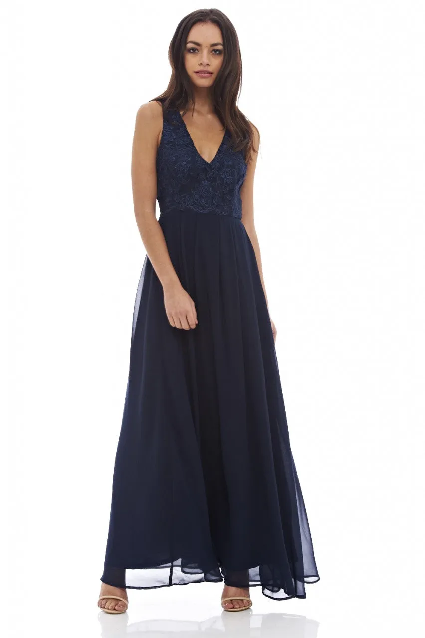 Lace Top Maxi Dress sold by AX Paris product image thumbnail 2