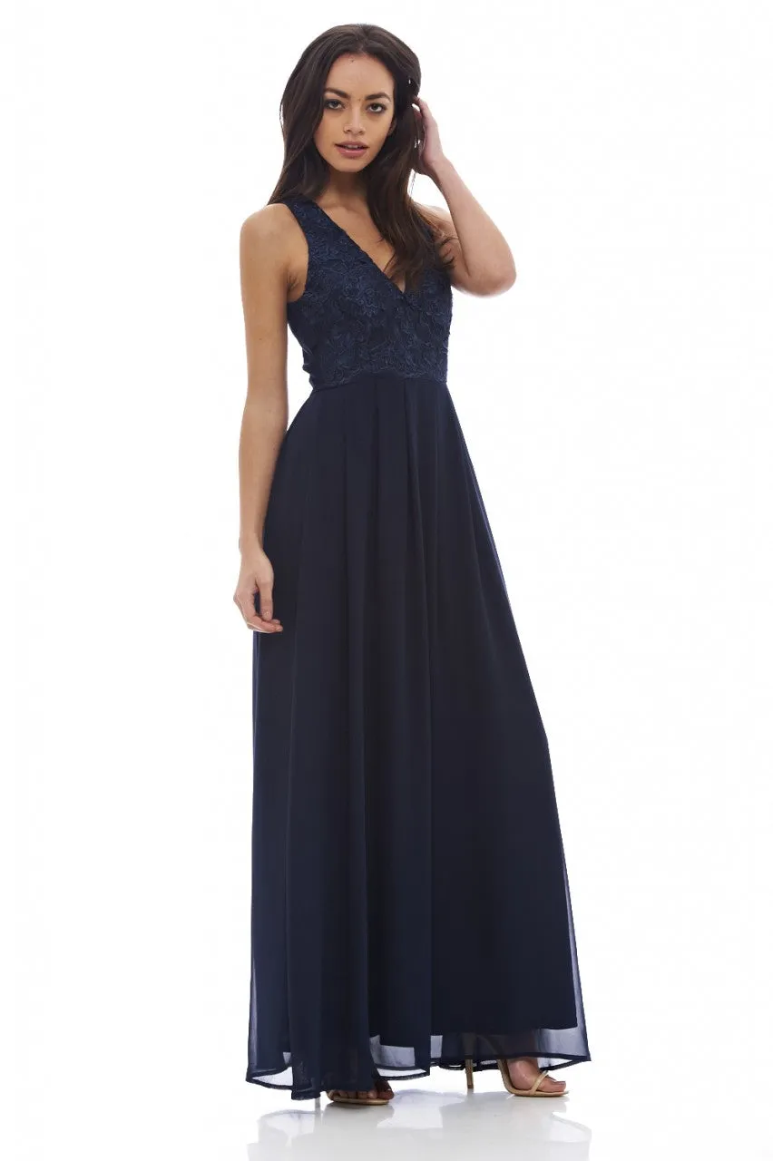 Lace Top Maxi Dress sold by AX Paris product image thumbnail 3