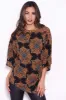 Black Paisley Top sold by AX Paris
