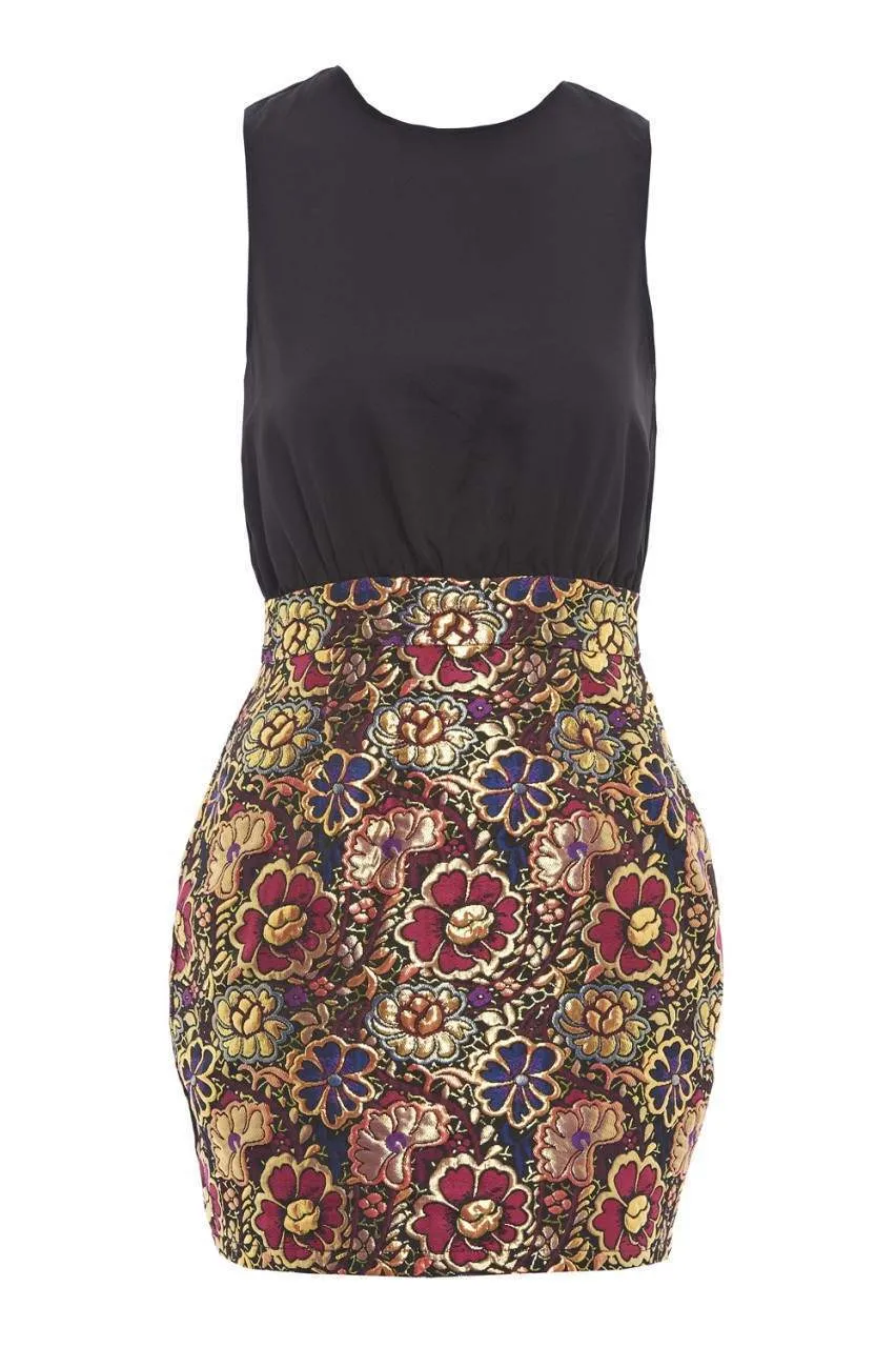 2 in 1 Metallic Dress sold by AX Paris product image thumbnail 4