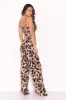 Leopard Print Jumpsuit With Slinky Straps sold by AX Paris