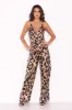 Leopard Print Jumpsuit With Slinky Straps sold by AX Paris