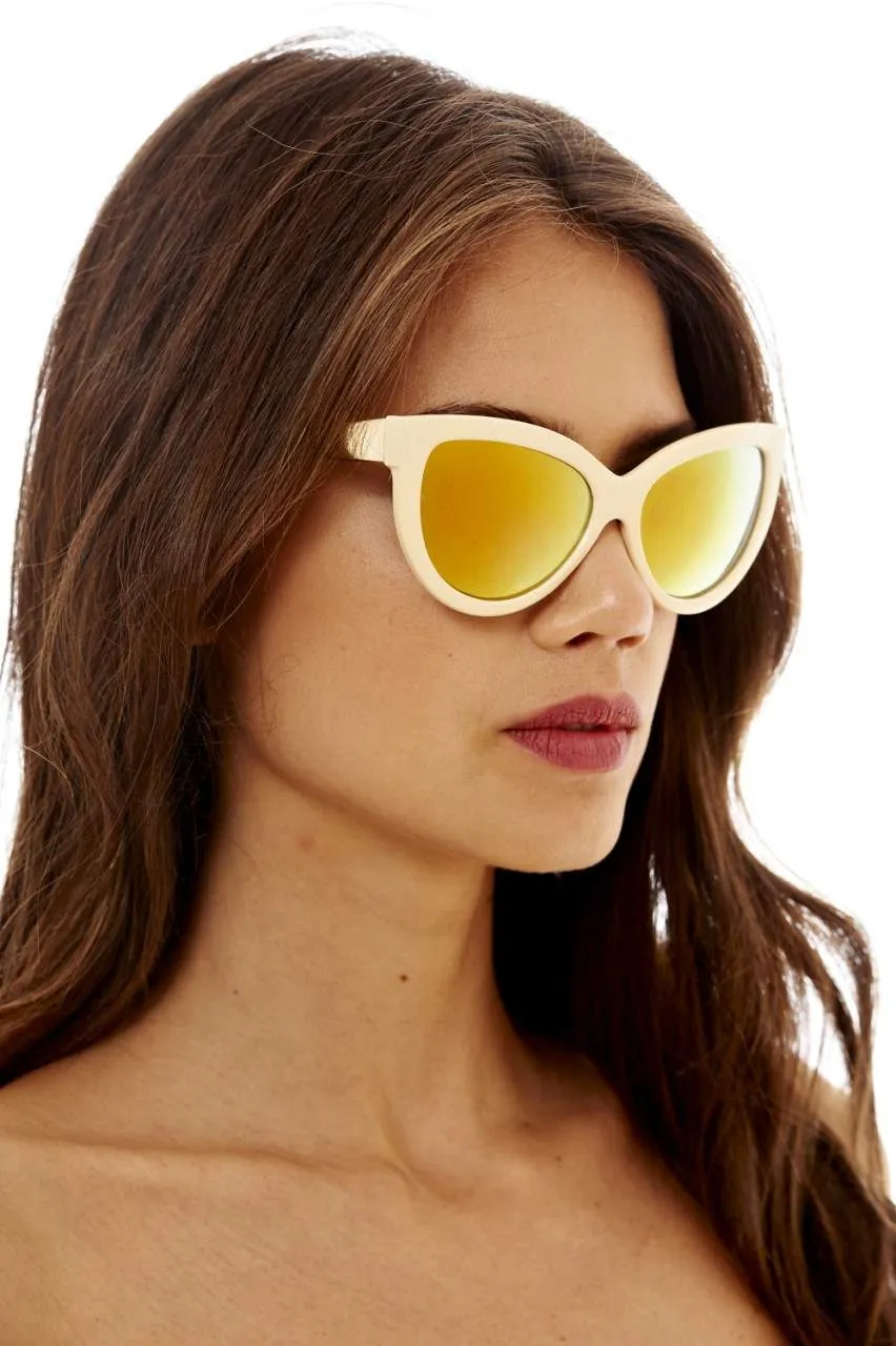 Metallic Cat Eye Sunglasses sold by AX Paris product image thumbnail 2