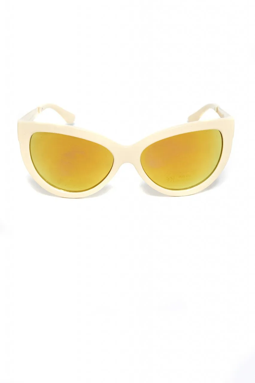Metallic Cat Eye Sunglasses sold by AX Paris product image thumbnail 3