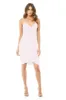 Blush Wrap Front Ruche Dress sold by AX Paris