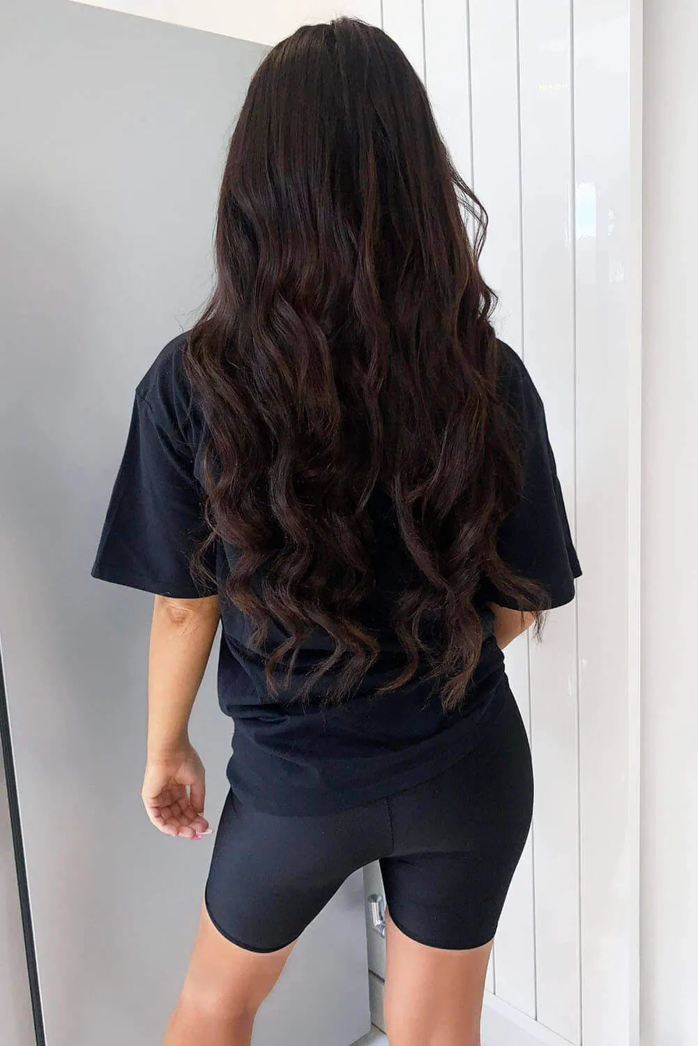 Black Romance Oversized T-Shirt sold by AX Paris product image thumbnail 5