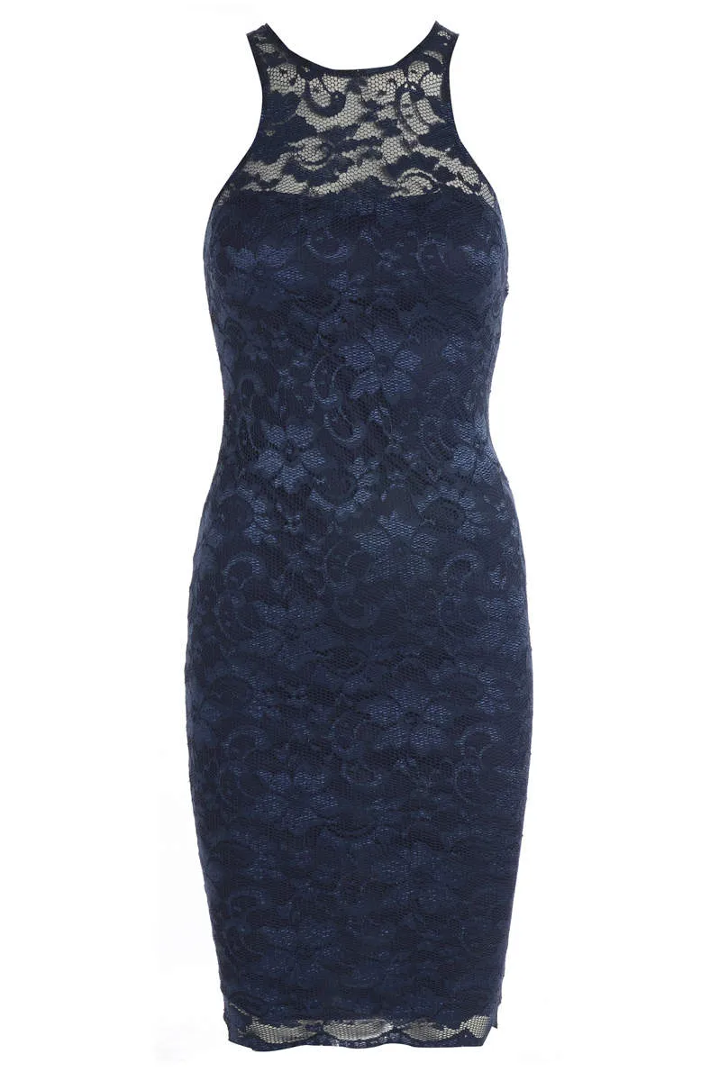 Cut In Lace Midi Dress sold by AX Paris product image thumbnail 5
