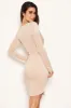 Champagne Glitter Wrap Over Dress sold by AX Paris