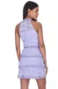 Lilac Lace Layered Mini Dress sold by AX Paris