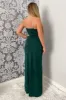 Teal Wrap Over Midi Dress With Chain Straps sold by AX Paris