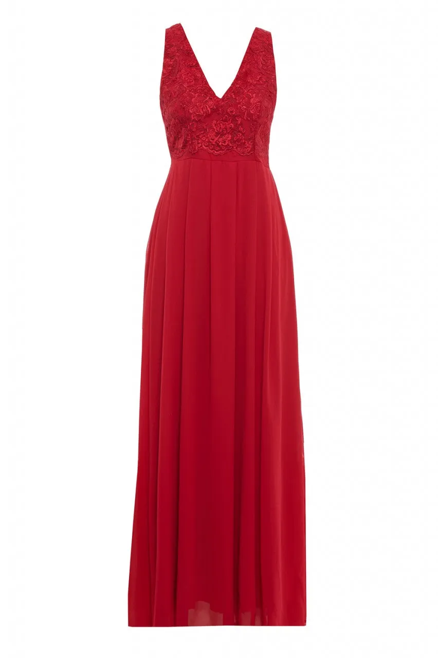 Lace Top Maxi Dress sold by AX Paris product image thumbnail 5