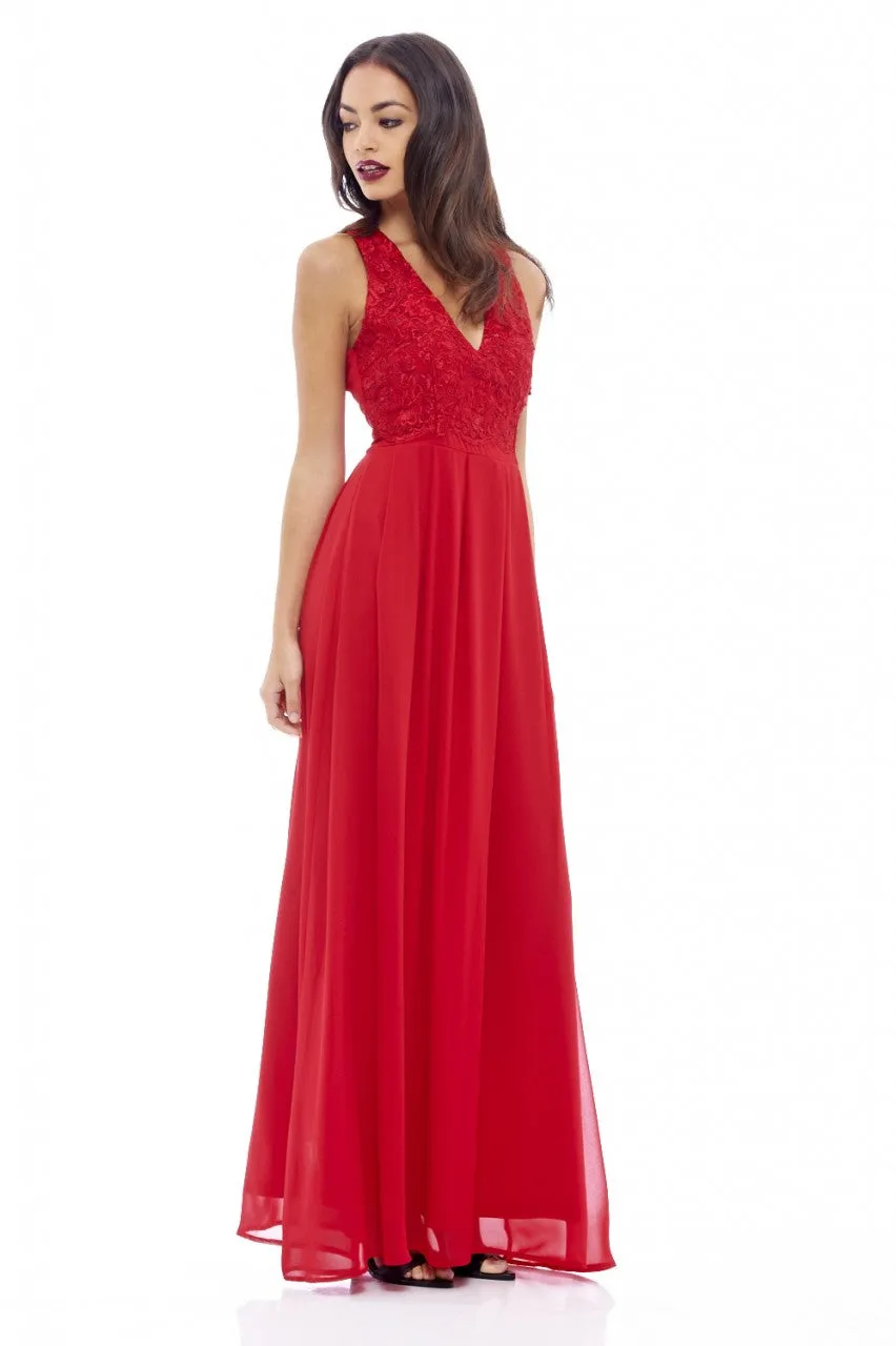 Lace Top Maxi Dress sold by AX Paris product image thumbnail 2