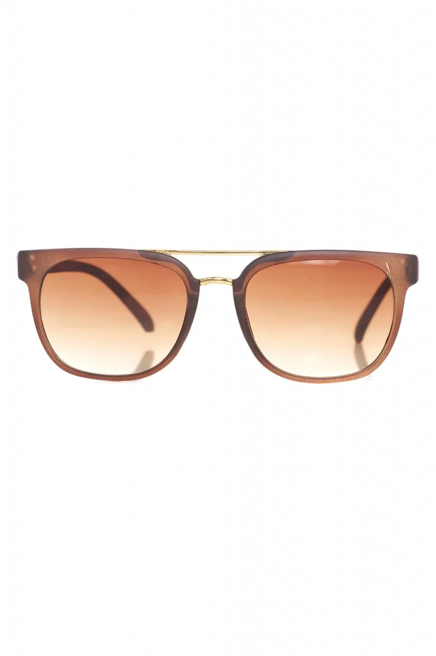 Brown Wayfarer Sunglasses sold by AX Paris product image thumbnail 4