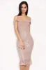 Strappy Lace Skirt Frill Hem Dress sold by AX Paris