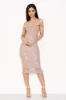 Strappy Lace Skirt Frill Hem Dress sold by AX Paris