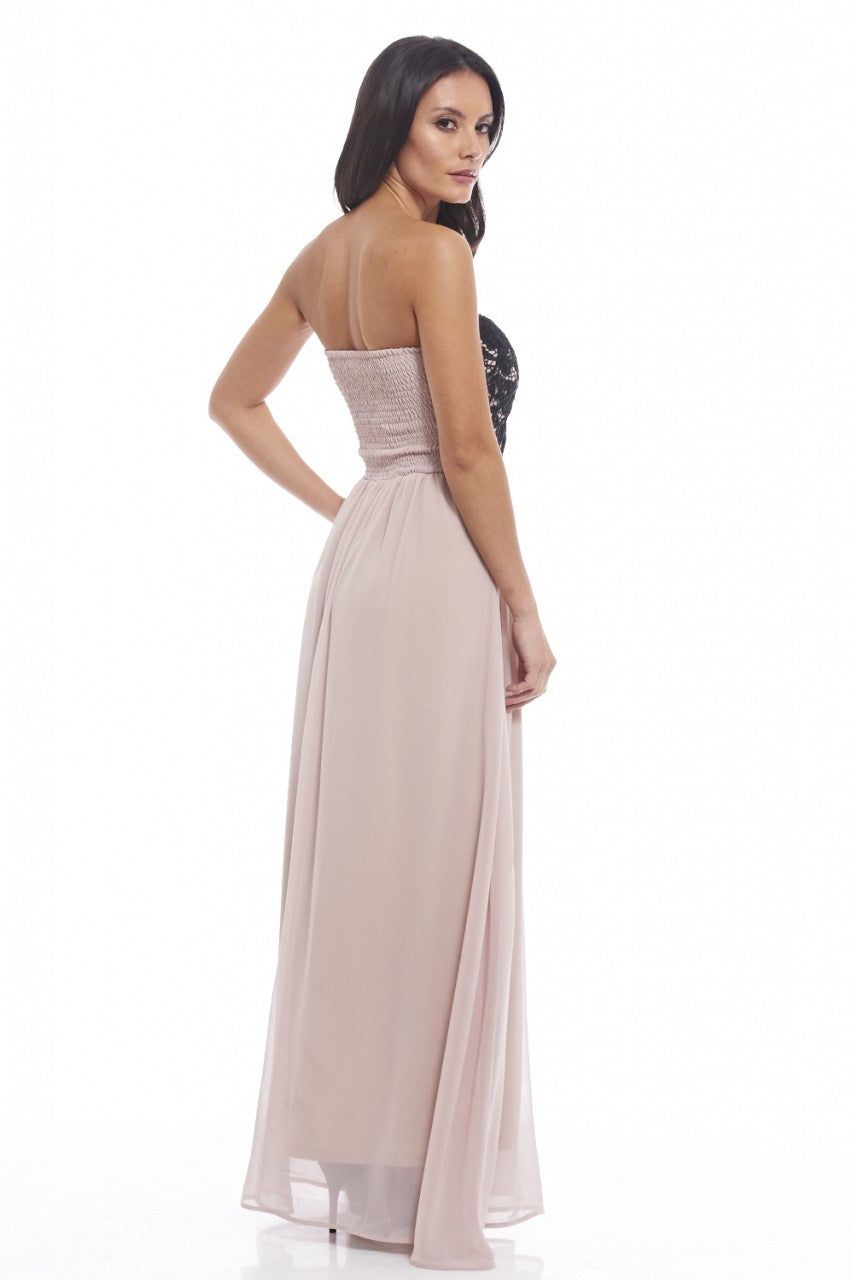 Crochet Boobtube Maxi Dress sold by AX Paris product image thumbnail 4