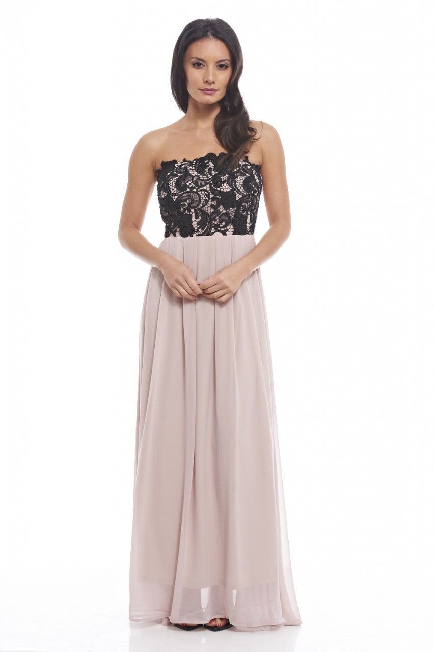 Crochet Boobtube Maxi Dress sold by AX Paris product image thumbnail 2