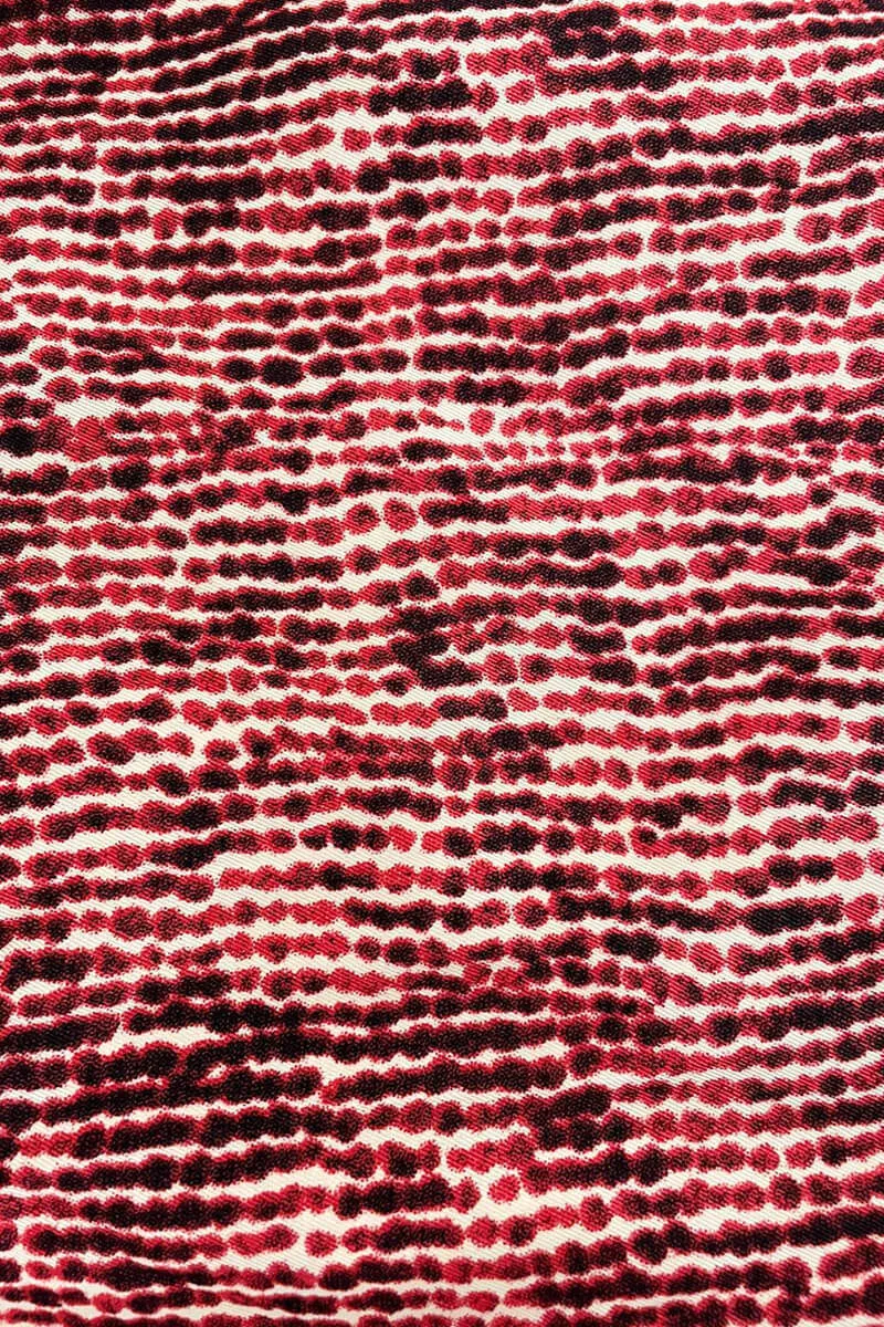 Red Printed Tie Side Wrap Over Midi Dress sold by AX Paris product image thumbnail 5