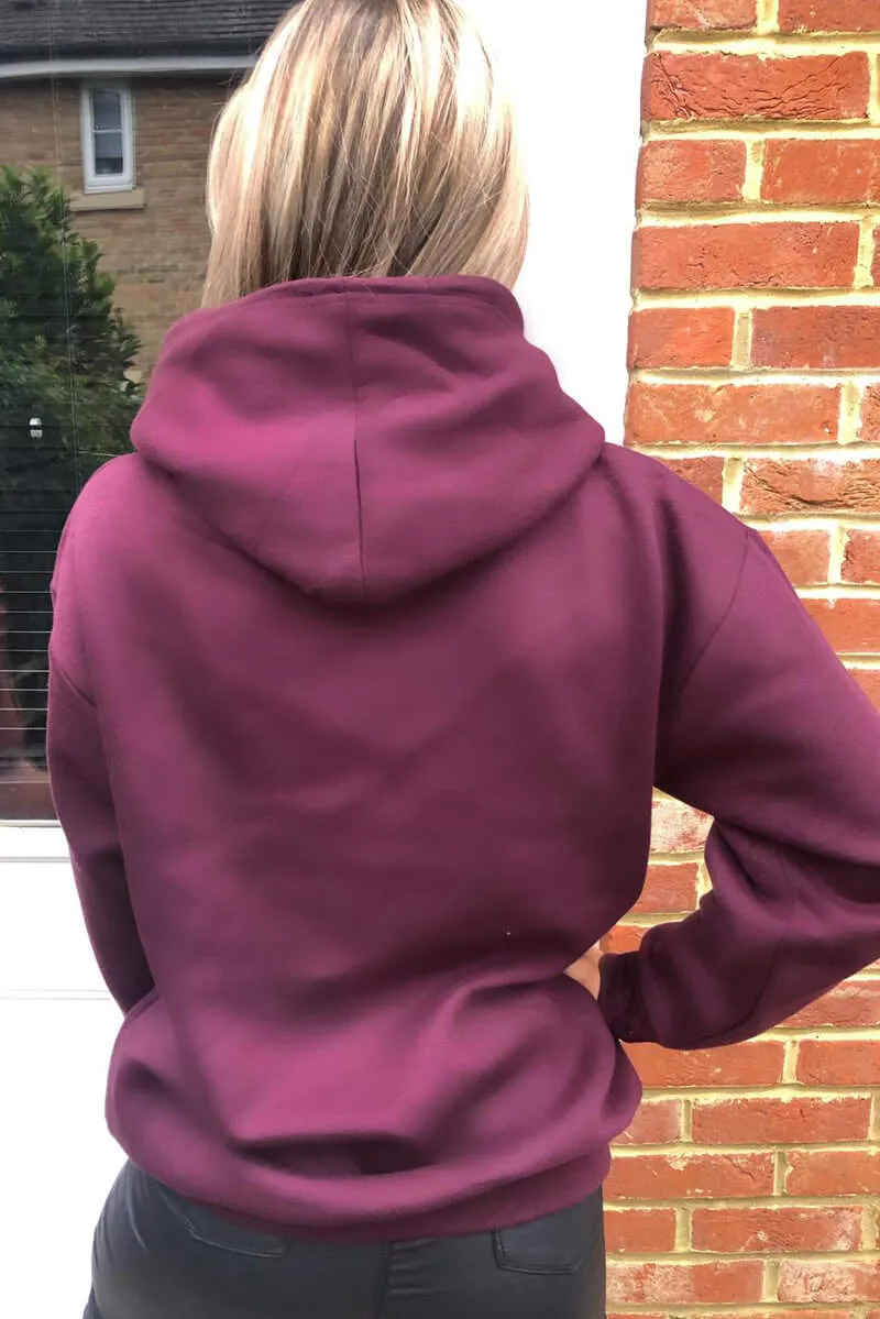 Wine Skull Printed Hoodie sold by AX Paris product image thumbnail 4