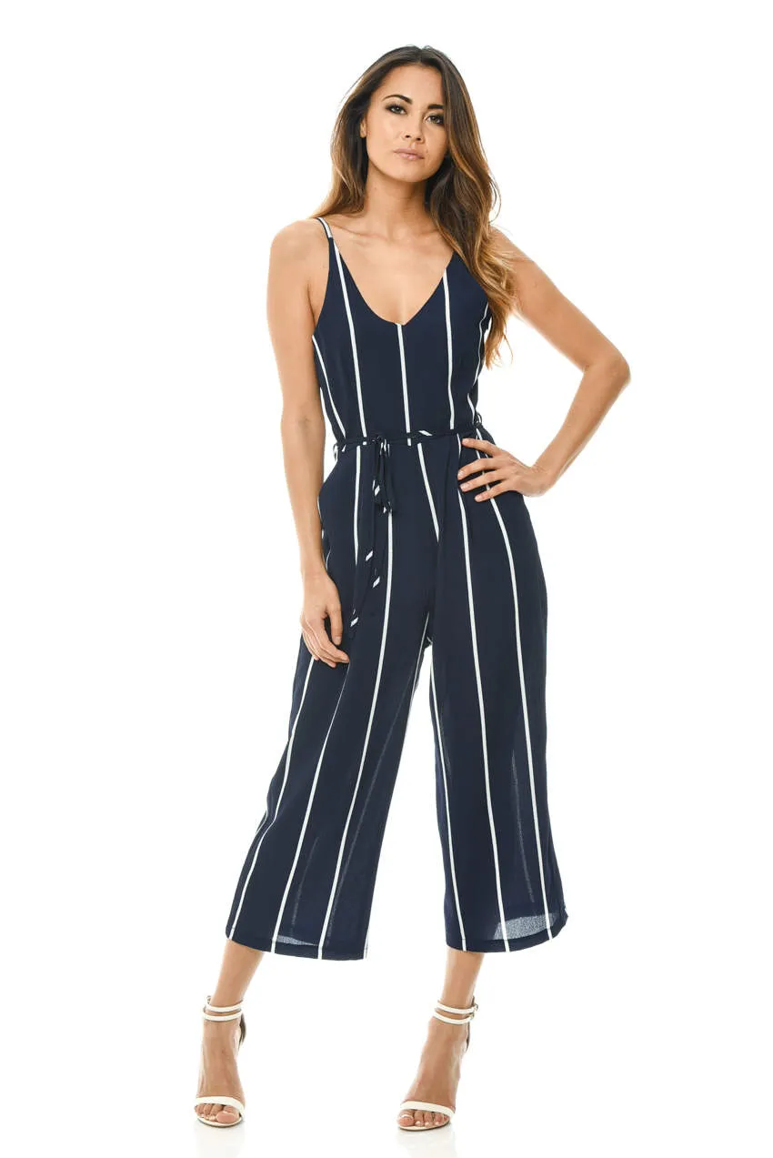 Printed Culotte Jumpsuit sold by AX Paris