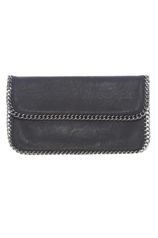 Stylish Chain Detail Clutch sold by AX Paris