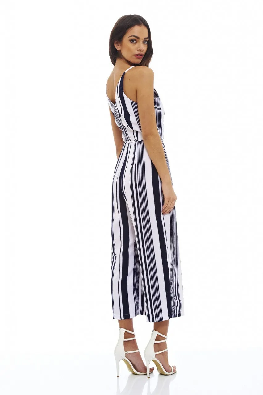 Striped Culotte Jumpsuit sold by AX Paris product image thumbnail 3