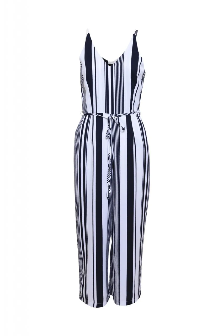 Striped Culotte Jumpsuit sold by AX Paris product image thumbnail 4