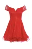 Off The Shoulder  Kick Out Net Dress sold by AX Paris